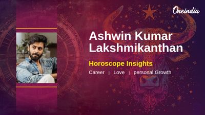 Taurus Horoscope: Ashwin Kumar Lakshmikanthan's Career and Love Outlook