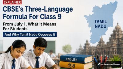 Explainer: What CBSE’s Three-Language Formula Means For Class 9 From July 1, Why Tamil Nadu Opposes It