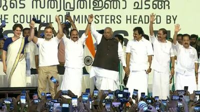 VD Satheesan Takes Oath As 13th Chief Minister of Keralam