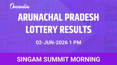 Arunachal Pradesh Singam Summit Morning Winners 2 June: Top Prize And Results