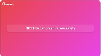 BEST bus crash in Dadar spotlights safety concerns for electric wet-lease fleet