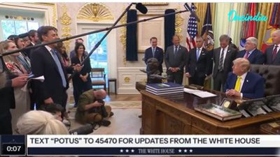 ''Are You From India?': Trump's Remark To Reporter Goes Viral During Oval Office Briefing, Watch