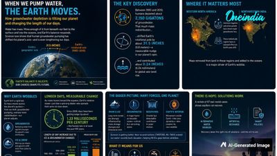 Earth’s Tilt And Human Actions: How Groundwater Depletion Is Nudging the Planet Off Balance