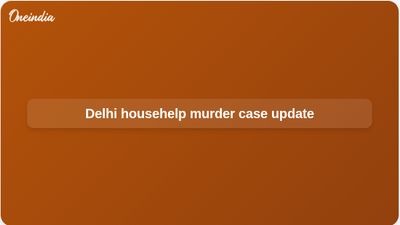 Delhi househelp murder: Mount Kailash dermatologist charged, police probe mental health history