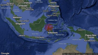 Earthquake of magnitude 6.7 strikes near Indonesia's Palu on Sulawesi Island