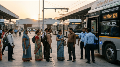Ghaziabad Commuters Rejoice: 100 New Electric Buses Set To Ease Daily Traffic Chaos