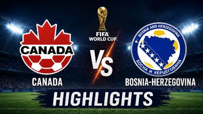 FIFA World Cup 2026 Canada 1-1 Bosnia Highlights: Cyle Larin Saves Canada With Late Equalizer