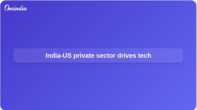 India-US technology cooperation: private sector to drive AI, semiconductors, quantum and minerals projects