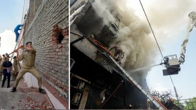 'Nothing Was Visible Inside': Survivor Recounts Escape From Deadly Lucknow Coaching Centre Fire