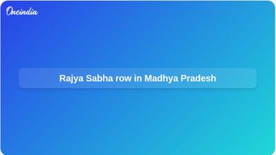 Madhya Pradesh Rajya Sabha election: Meenakshi Natarajan nomination rejected over Form 26 affidavit