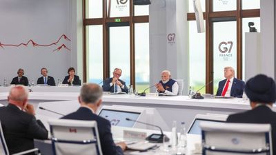 At G7 Summit, PM Modi Urges Protection Of Seafarers, Warns Ship Attacks Could Disrupt Global Economic Lifeline