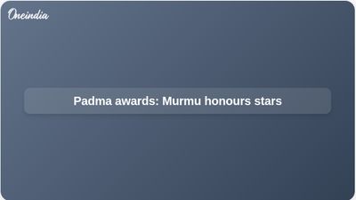 Padma awards investiture: President Droupadi Murmu honours Amritraj, Rohit Sharma and Alka Yagnik