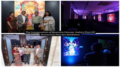 UV Immersive Fine Art Exhibition Quantum Canvas Opens In Thane On 25 June