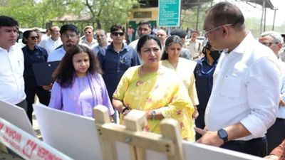 Delhi CM Rekha Gupta's Surprise Inspection At Transport Dept.; Tightens Public Services