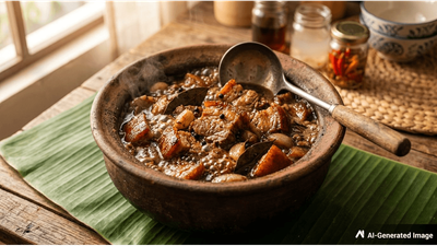Lechon Paksiw: A Traditional Filipino Pork Leftovers Recipe in Sweet and Sour Sauce