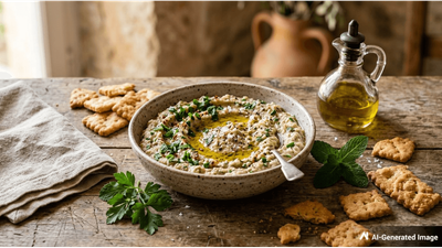 Arjoli (Maltese Herbed Bread Dip) Recipe: A Classic Maltese Ajjoli with Galletti