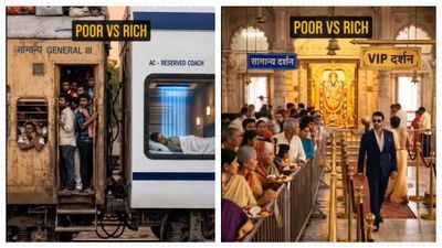 Rich Vs Poor: How This Viral Video Captures A Tale of Two Indias in 32 Seconds