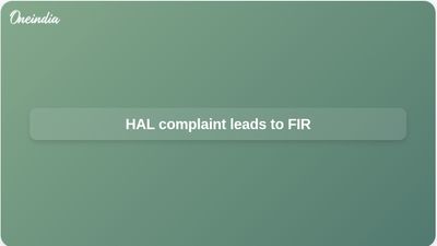 Forged test reports case: TEC Aero Devices booked after HAL complaint on LCA Mk-1A supplies