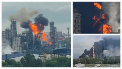 Ukraine Attacks Moscow Oil Refinery; Disrupts Commercial Flights In Major Drone Strike