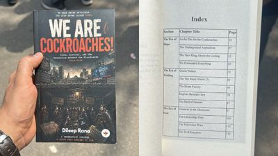 We Are Cockroaches: 292-Page Satirical Book Released by Cockroach Janta Party at Jantar Mantar