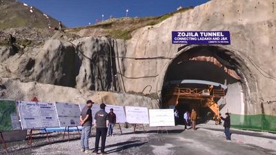 13-km Zojila Tunnel Linked End-to-End, Set To Cut Ladakh Travel To 15 Minutes By 2028