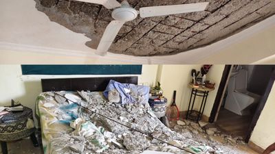 Noida Ceiling Collapse: Flat Roof Caves In at Gardenia Gateway Society, Residents Raise Safety Concerns
