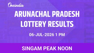 Arunachal Pradesh, Singam Peak Noon, Winners, 06-07 — Arunachal Pradesh Lottery Results Monday Draw