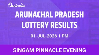 Arunachal Pradesh Singam Pinnacle Evening Winners 1 July