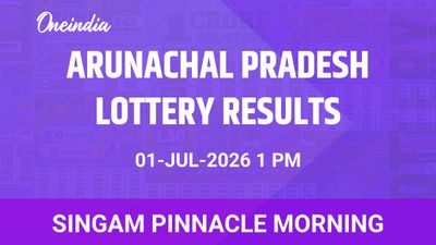 Arunachal Pradesh Singam Pinnacle Morning Winners 01-07