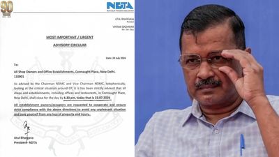 All Shops In Connaught Place To Be Closed After 6:30pm; AAP chief Arvind Kejriwal Smells Police Action
