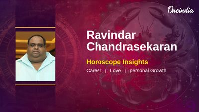 Cancer Horoscope Ravindar Chandrasekaran: Numerology and Career