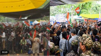 Tear Gas At Protest Site? CJP Claims Police Tried To Wangchuk's Derail Protest Ahead Of Sansad Chalo March