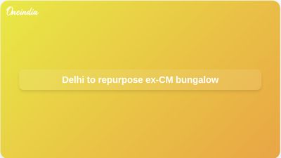 Delhi state guest house plan for Flagstaff Road bungalow used as Arvind Kejriwal official residence