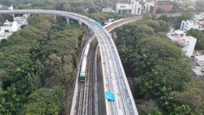 Bengaluru: Brief Disruption in Green Line Metro Services Due to Power Breakdown