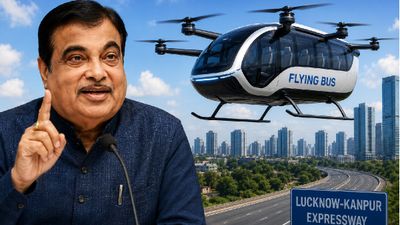 Nitin Gadkari Announces 'Flying Buses' Plan for Indian Cities, Defends E20 Petrol Amid Debate