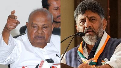 ಡಿ ಕೆ ಶಿವಕುಮಾರ್‌ ಬಗ್ಗೆ ಮೆಚ್ಚುಗೆ ವ್ಯಕ್ತಪಡಿಸಿದ ಹೆಚ್‌ ಡಿ ದೇವೇಗೌಡ