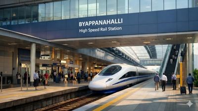 ಬೆಂಗಳೂರು-ಚೆನ್ನೈ ಹೈಸ್ಪೀಡ್ ರೈಲು ಯೋಜನೆ: ಬೈಯಪ್ಪನಹಳ್ಳಿ, ವೈಟ್‌ಫೀಲ್ಡ್‌ನಲ್ಲಿ ಭೂಗತ ನಿಲ್ದಾಣ
