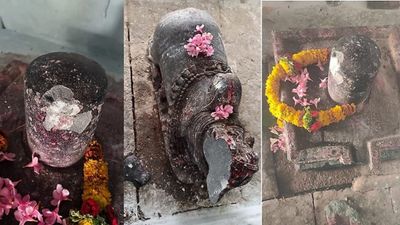 ಶಿವರಾತ್ರಿಯಂದೇ ಶಿವಲಿಂಗ, ನಂದಿಗೆ ಅವಮಾನ: ನಿಧಿ ಕಳ್ಳರ ವಿರುದ್ಧ ಸಿಡಿದೆದ್ದ ಸಿಂಗಟಾಲೂರು ಗ್ರಾಮಸ್ಥರು, ಬಿಜೆಪಿ ಟೀಕೆ