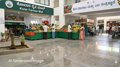 Farmer Mall: ಕೋಲಾರದಲ್ಲಿ ರೈತ ಮಾಲ್ ಸ್ಥಾಪನೆ: ಕೃಷಿ ಸಹಾಯವಾಣಿಗೆ ಎಐ ತಂತ್ರಜ್ಞಾನದ ಸ್ಪರ್ಶ