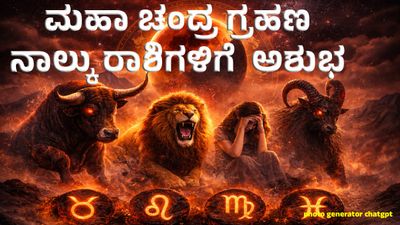 Lunar Eclipse: ಮಾರ್ಚ್ 3 ಹುಣ್ಣಿಮೆ: ವರ್ಷದ ಮೊದಲ ಮಹಾ ಚಂದ್ರ ಗ್ರಹಣ – ನಾಲ್ಕು ರಾಶಿಗಳಿಗೆ ಅಶುಭ ಸೂಚನೆ