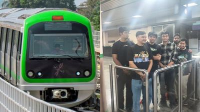 ನಮ್ಮ ಮೆಟ್ರೋದಲ್ಲಿ ಹಿಂದಿ ಹಾಡುಗಳ ಅಬ್ಬರ: ಪ್ರಯಾಣಿಕರಿಗೆ ಕಿರಿಕಿರಿ ನೀಡಿದ 11 ಮಂದಿ ಪರಭಾಷಿಕರ ವಿರುದ್ಧ ಎಫ್‌ಐಆರ್‌