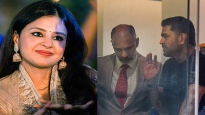 MS Dhoni: ಕುಣಿದು ಕುಪ್ಪಳಿಸುತ್ತಿದ್ದ ಪತ್ನಿ ಸಾಕ್ಷಿ ಸಿಂಗ್‌ಗೆ ಸುಮ್ನೆ ಕೂತ್ಕೋ ಎಂದ ಎಂಎಸ್‌ ಧೋನಿ