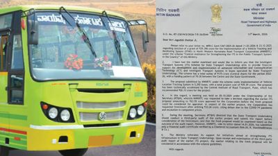 NWKRTC ಬಸ್‌ಗಳಿಗೆ ಟ್ರ್ಯಾಕಿಂಗ್ ಸಿಸ್ಟಮ್ ಅಳವಡಿಕೆಗೆ 'ಆಡಿಟ್' ಬಿಸಿ: ಜಗದೀಶ್ ಶೆಟ್ಟರ್‌ಗೆ ನಿತಿನ್ ಗಡ್ಕರಿ ಪತ್ರ