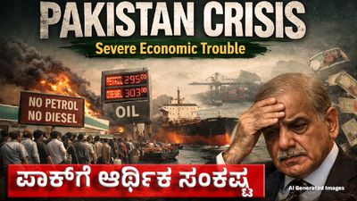 Pakistan Crisis: ಆರ್ಥಿಕ ಸಂಕಷ್ಟಕ್ಕೆ ಸಿಲುಕಿದ ಪಾಕಿಸ್ತಾನ: ಪೆಟ್ರೋಲ್ - ಡೀಸೆಲ್ ಬೆಲೆ ಶೇ.20ರಷ್ಟು ಹೆಚ್ಚಳ, ಕಾರಣವೇನು