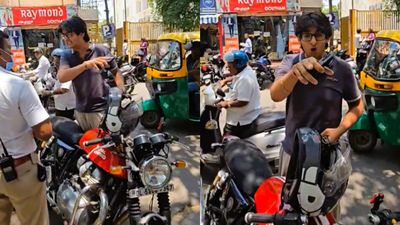 ಬೆಂಗಳೂರು ಟ್ರಾಫಿಕ್‌ ಪೊಲೀಸ್‌ ಜೊತೆ ಹಿಂದಿ ಯುವಕನ ಕಿರಿಕ್‌, ಪ್ರಶ್ನಿಸಿದ ಕನ್ನಡಿಗನಿಗೆ ನೀವೆಲ್ಲ ಜಾಬ್‌ಲೆಸ್‌ ಎಂದು ಅವಾಜ್‌