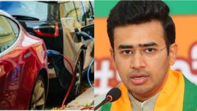 Electric Vehicle Tax: ಎಲೆಕ್ಟ್ರಿಕ್ ಕಾರುಗಳ ಮೇಲೆ ಟ್ಯಾಕ್ಸ್‌ ಬೇಡ ಎಂದ ಸಂಸದ ತೇಜಸ್ವಿ ಸೂರ್ಯ, ಸಿಎಂಗೆ ಪತ್ರ  