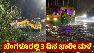 Bengaluru Heavy Rain: ಬೆಂಗಳೂರಲ್ಲಿ 4 ದಿನ ಭಾರೀ ಮಳೆ: ಯಲ್ಲೋ ಅಲರ್ಟ್ ಘೋಷಣೆ, ಧರೆಗುರುಳಿದ 131 ಮರಗಳು  