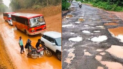 Highway: ಶಿರಸಿ-ಹಾವೇರಿ ಹೆದ್ದಾರಿಯಲ್ಲಿ ಎನ್ಎಚ್ಎಐ ತೇಪೆ ಕಾರ್ಯ ಆರಂಭ, ಜನ ಹಿಡಿಶಾಪ