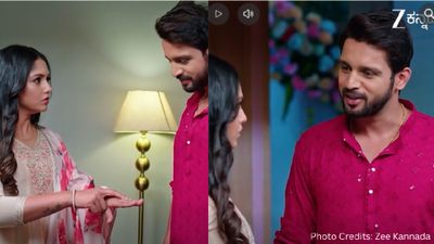 Karna Serial: ಕರ್ಣ ಸೀರಿಯಲ್: ನಿಧಿಗೆ ಮುತ್ತಿನ ಉಡುಗೊರೆ ಕೊಟ್ಟ ಕರ್ಣ, ವಿಲನ್‌ಗೆ ವಾರ್ನಿಂಗ್  