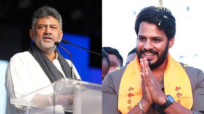ಡಿ.ಕೆ.ಶಿವಕುಮಾರ್ ಸಾಹೇಬರೇ, 2028ಕ್ಕೆ ನೀವು ಕೂಡ ಮಾಜಿ ಆಗಲಿದ್ದೀರಿ: ನಿಖಿಲ್‌ ಕುಮಾರಸ್ವಾಮಿ ತಿರುಗೇಟು